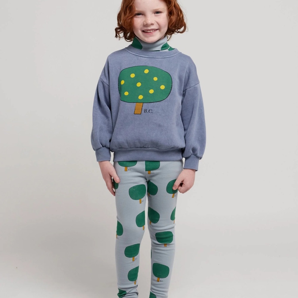 Green tree sweatshirt